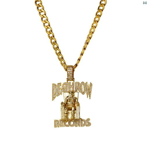 HIPHOP RAP DEATHROW PRISONER チタン鋼 マイクロ 象嵌 ヒップ ホップ 囚人 ペンダント ネックレス HIPHOP RAP DEATHROW PRISONER チタン鋼 マイクロ 象嵌 ヒップ ホップ 囚人 ペンダント ネックレス