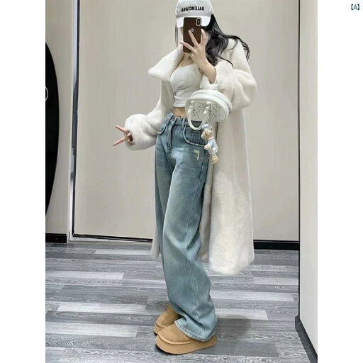 レディース 冬 ファッション アーバンファッション おしゃれ ジーンズ ハイウエスト リップド ワイド レッグ パンツ 春夏 ナロー ストレート フロア レングス レディース 冬 ファッション アーバンファッション おしゃれ ジーンズ ハイウエスト リップド ワイド レッグ パンツ 春夏 ナロー ストレート フロア レングス