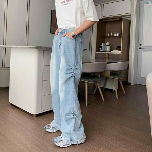 花 蓮 少 高級 パンツ 夏用 明るい 色 ジーンズ 男性用 ズボン クリーン フィット ストレート 着用 花 蓮 少 高級 パンツ 夏用 明るい 色 ジーンズ 男性用 ズボン クリーン フィット ストレート 着用