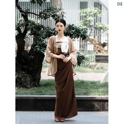レディース ドレス 海外 ファッション 海外風 仕事 着 中華風 レディース エスニック 服 レトロ 中国 漢服 茶師服 フェアリー 瞑想 スカート レディース ドレス 海外 ファッション 海外風 仕事 着 中華風 レディース エスニック 服 レトロ 中国 漢服 茶師服 フェアリー 瞑想 スカート