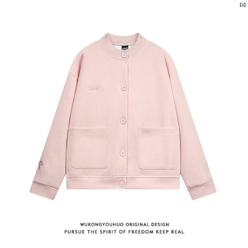 メンズ メンズファッション ファッション レディース 秋 カップル ジャケット レトロ カレッジ カーディガン スウェットシャツ メンズ メンズファッション ファッション レディース 秋 カップル ジャケット レトロ カレッジ カーディガン スウェットシャツ