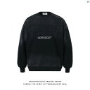メンズ メンズファッション ファッション ヤング 20代 アメリカン レトロ 古風 文字 グラデーション パッチ ラウンドネック スウェットシャツ レディース ゆったり プルオーバー トップ(4)