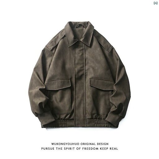 メンズ メンズファッション ファッション ヤング 20代 レディース アメリカン ダメージ 加工 PU レザー モーター サイクル ジャケット 秋 入荷 メンズ メンズファッション ファッション ヤング 20代 レディース アメリカン ダメージ 加工 PU レザー モーター サイクル ジャケット 秋 入荷