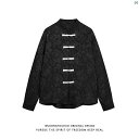 メンズ メンズファッション ファッション ヤング 20代 悟 空 秋 レトロ 中華風 プレート ボタン 唐 スーツ 長袖 シャツ レディース カップル チュニック ジャケット