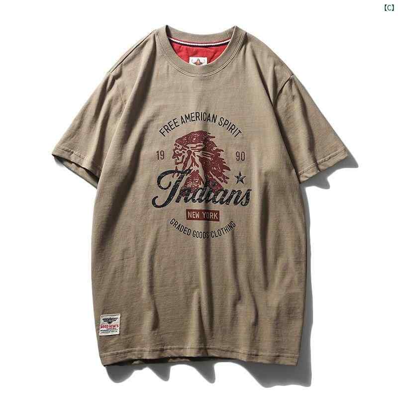 メンズ　メンズファッション　ファッション　多色　かっこいい　おしゃれ 17243 アメリカン レトロ 220 g テクノロジー 起毛 ウォッシュド アミ カーキ オールド プリント ラウンドネック