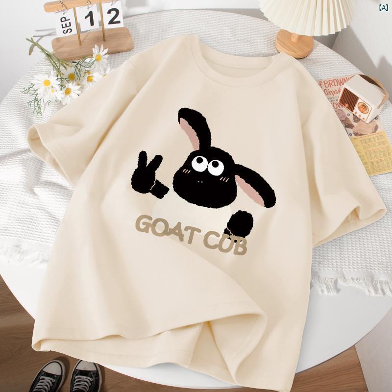 夏 半袖 Tシャツ レディース 夏服 コットン 右 肩 トップ