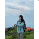 レディース ユニセックス シャカシャカ マウンテンジャケット 登山 かわいい アメリカン レトロ アウトドア ジャケット スリーインワン 春秋 カップル ハイキング 登山 服