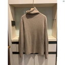 レディース ファッション おしゃれ 大人ファッション 海外風 レディースファッション 上品 かわいい 切れ 王 Rong Mei Yi Shang 襟 セーター レディース 100 秋冬 ゆったり ボトムス
