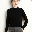 レディース ファッション おしゃれ 大人ファッション 海外風 レディースファッション 上品 かわいい 栄美 李 商 100 セーター レディース ハーフ タートルネック 薄手 ゆったり 大きいサイズ ニット ボトム ハイエンド