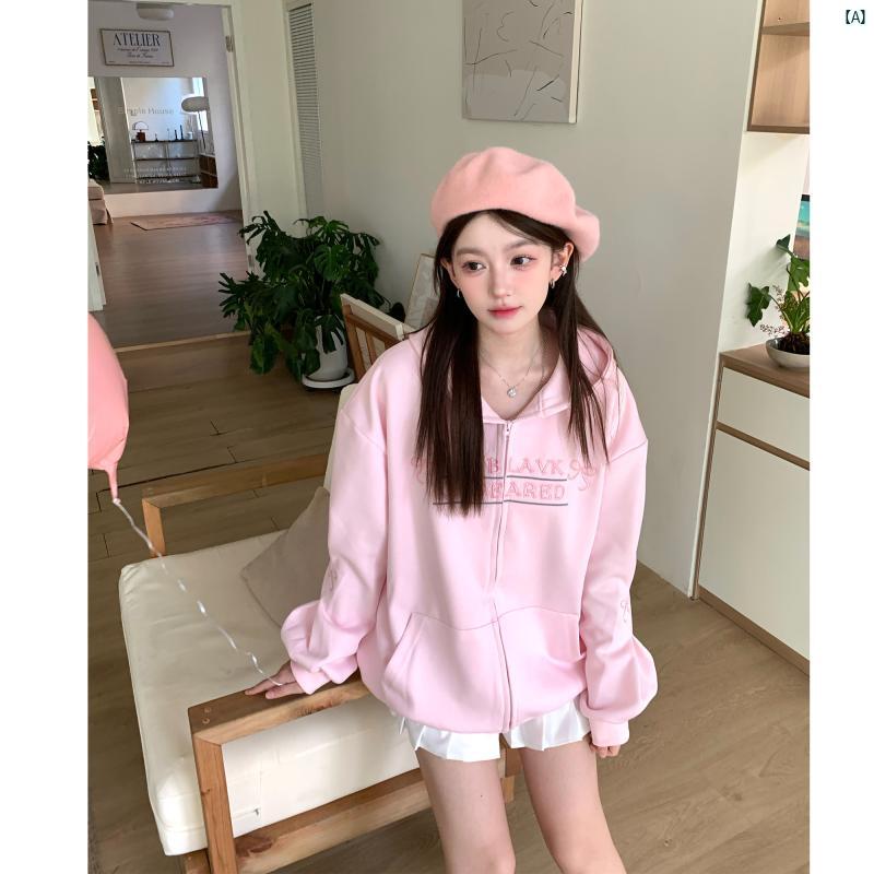 レディース ファッション おしゃれ 海外風 かわいい ヤング ANDEARDI リボン 刺繍 フード付き カーディガンジャケット レディース