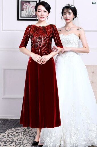 レディース ファッション ドレス パーティー レディースドレス 高級 ゴールド ベルベット 結婚式 義母 マザーズ ドレス 高貴 大きいサイズ 春秋 レディース ファッション ドレス パーティー レディースドレス 高級 ゴールド ベルベット 結婚式 義母 マザーズ ドレス 高貴 大きいサイズ 春秋