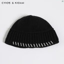 ユニセックス ファッション ファッション小物 冬 ウィンター CviosKioam 秋冬 暖かい ニット 帽 レディース 防寒 帽子 ウール オーバー ロック 漁師 男性へ 誕生日 プレゼント