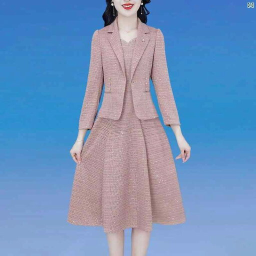 レディース レディース ファッション ドレス レディースドレス ドレス 上品 ママ お母さん ウェディングドレス レディース 春秋 ハイエンド マザー ドレス 13 行 小柄 香り スーツ レディース レディース ファッション ドレス レディースドレス ドレス 上品 ママ お母さん ウェディングドレス レディース 春秋 ハイエンド マザー ドレス 13 行 小柄 香り スーツ