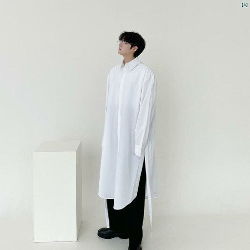 メンズ メンズファッション ファッション 韓国 韓国ファッション 海外ファッション 秋 メンズシャツ ミドル丈 膝丈 韓国 ハイエンド トップス メンズ メンズファッション ファッション 韓国 韓国ファッション 海外ファッション 秋 メンズシャツ ミドル丈 膝丈 韓国 ハイエンド トップス