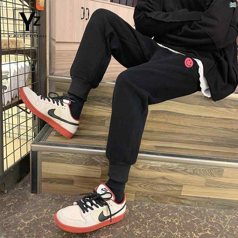 春秋 男子 カジュアル パンツ スポーツ ファッション 裏起毛 レギンス スウェットパンツ