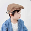 キッズ キッズ帽子 帽子 子供 キッズ用品 子供用品 キッズファッション かわいい ベビー 帽子 春秋 レトロ 男子 ベレー 帽 子供 冬 フォワード ハット ガールズ ピーク キャップ 画家帽子