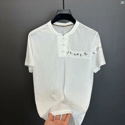 メンズダウン ダウンジャケット メンズ メンズファッション コットン 麻 半袖 Tシャツ 夏物 スタンドカラー ボタン ダウン ポロシャツ 刺繍 中華風 服 メンズダウン ダウンジャケット メンズ メンズファッション コットン 麻 半袖 Tシャツ 夏物 スタンドカラー ボタン ダウン ポロシャツ 刺繍 中華風 服