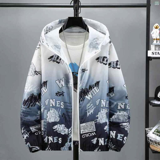 メンズ メンズファッション 夏用 薄手 ジャケット フード付き 日焼け防止 学生 屋外用 軽量 服 メンズ メンズファッション 夏用 薄手 ジャケット フード付き 日焼け防止 学生 屋外用 軽量 服