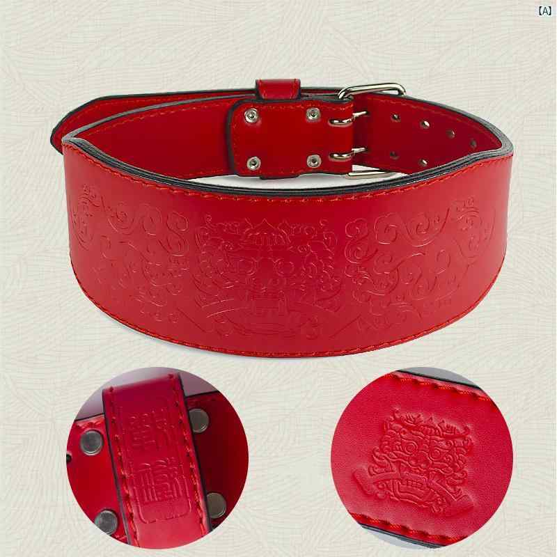 フィットネス ベルト メンズ スクワット デッドリフト プロ スポーツ ウエスト トレーニング 機器 牛革 重量挙げ 運動 パワーリフティング