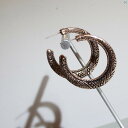 イヤリング プレゼント 綺麗 オシャレ 大人 レディース 秋 レトロ ゴールド エキゾチック エジプト トーテム 刻まれた 大きい イヤリング レディース パンク ZC 5