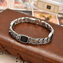メンズ レディース ファッション アクセサリー オシャレ スクエア パターン ブレスレット ロマンチック オーシャンブルー トルコ レトロ メンズ ジュエリー
