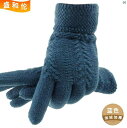 手袋 小物 グローブ 大人ファッション ファッション 大人 上品 オシャレ メンズ 手袋 冬 ベルベット 厚手 暖かい 防風 屋外 サイクリング コットン 男子 学生 ニット