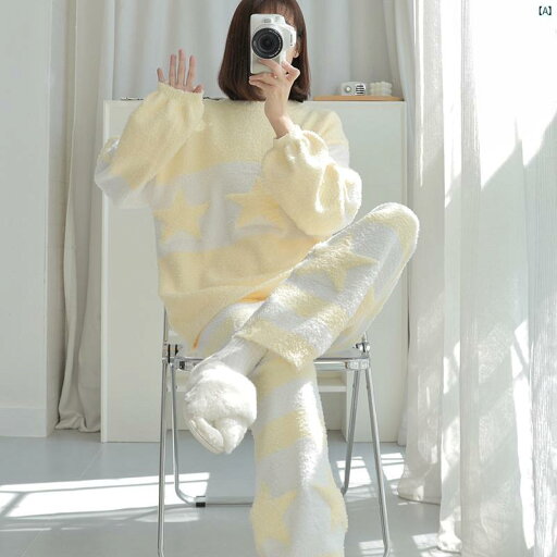 レディース ファッション 室内 パジャマ ビクトリア 冬用 ハーフ ベルベット パジャマ 厚手 プラス し コーラル ベルベットホーム ウェア 外着用 す レディース ファッション 室内 パジャマ ビクトリア 冬用 ハーフ ベルベット パジャマ 厚手 プラス し コーラル ベルベットホーム ウェア 外着用 す