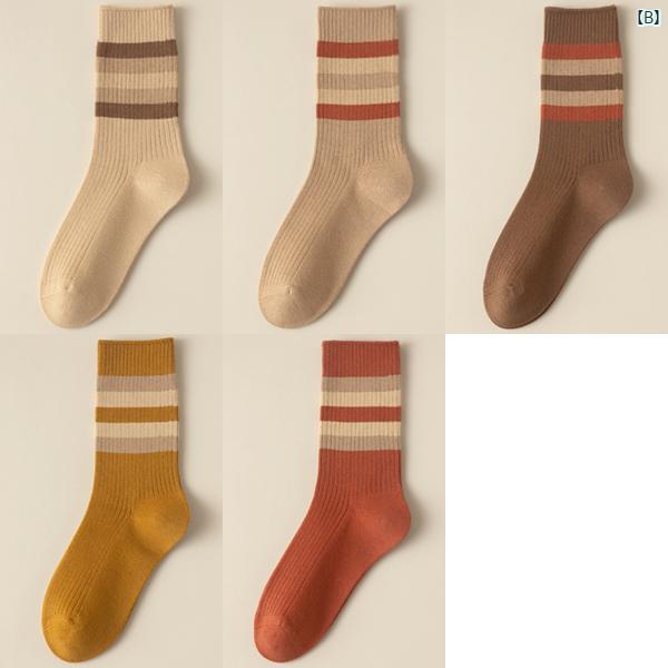 レディース　ファッション　室内　パジャマ ビクトリア コットン ミドル ソックス 春夏 パイルソックス 秋冬 ストッキング 骨 し ロング チューブ