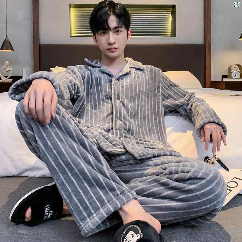 パジャマ　オシャレ　大人 ビクトリア パジャマ 秋冬 コーラル フリース 厚手 フランネル ホーム 服 スーツ