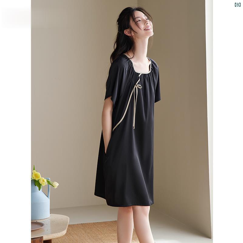 パジャマ オシャレ 大人 ビクトリア 新 中華風 ネグリジェ レディース 夏 冷感 半袖 パジャマ 大きいサイズ ホーム 服