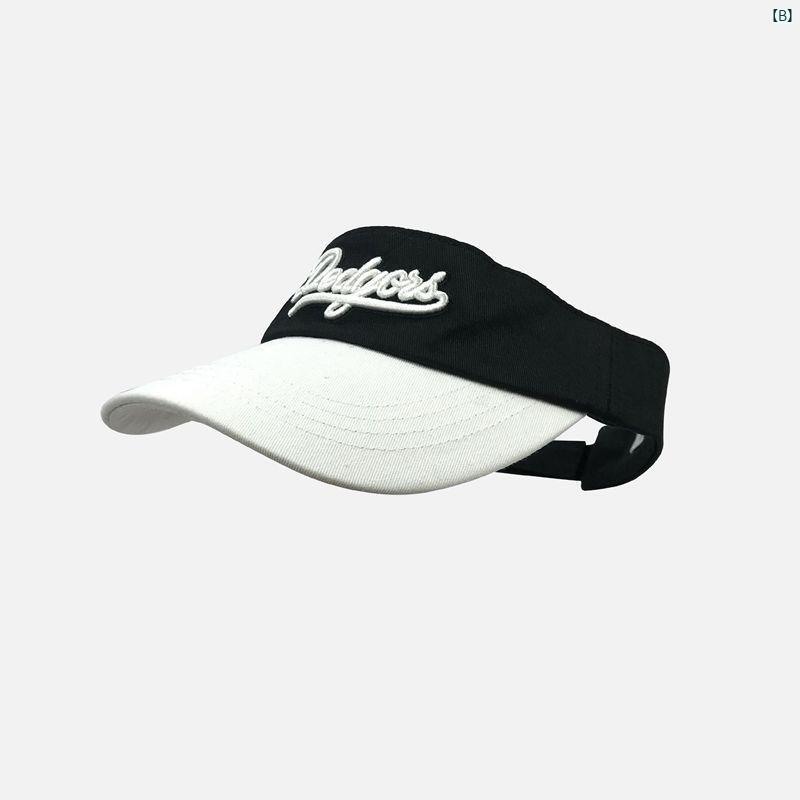 レディース　ファッション　帽子　かわいい　オシャレ 夏 メンズレディース 空 ハット かわいい ダブル カラー 組み合わせ 立体的 文字 刺繍 アメリカン トップレス ピーク