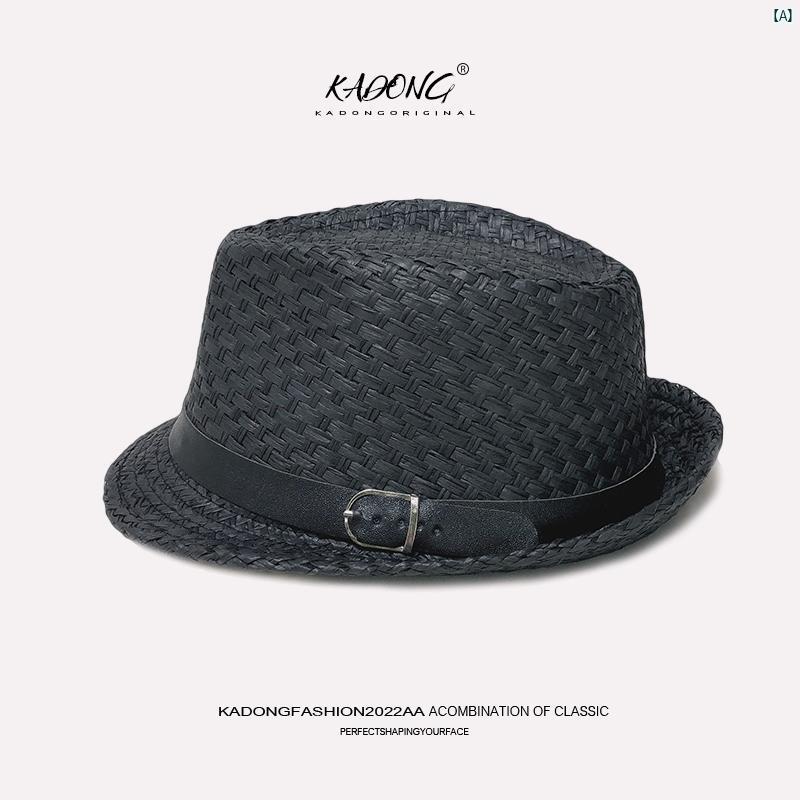 レディース　ファッション　帽子　オシャレ　かわいい帽子　 韓国 クールガール 麦わら帽子 夏 UV対策 サンシェード 海辺 休暇 ビーチ