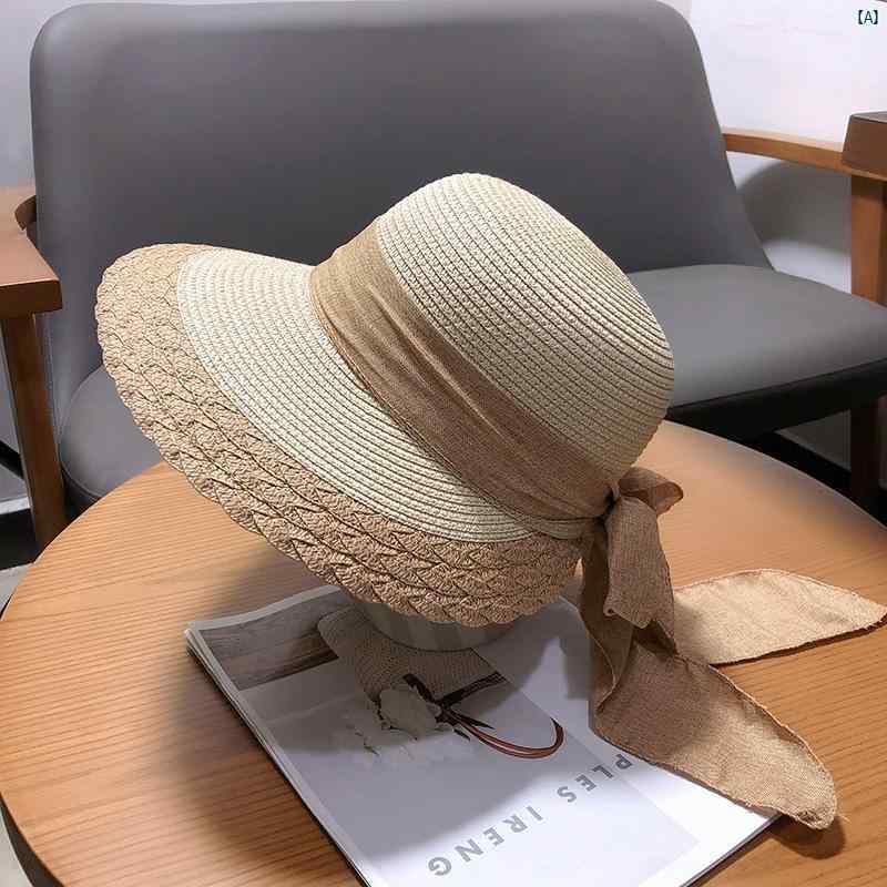 レディース　ファッション　レディースファッション　帽子 帽子 UV対策 日よけ フェイスカバー サンハット つば広 空 トップ 麦わら アウトドア 旅行 サイクリング