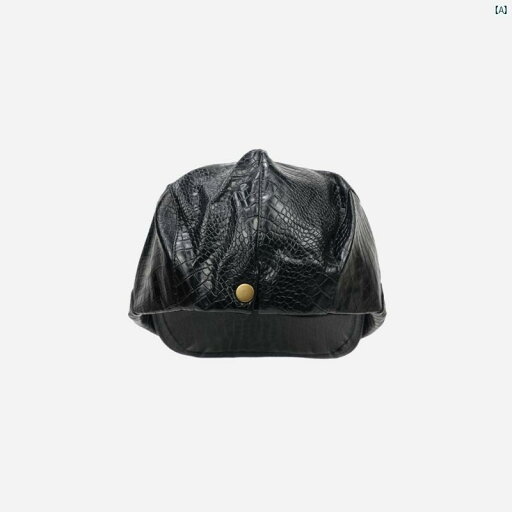 レディース帽子 レディース 帽子 ベレー帽 オシャレ ファッション 小物 ファッション小物 帽子 ブラックレザー PU ワニ パターン 逆 ベレー 帽 メンズ ヴィンテージ 高度 ダーク フォワード ハット レディース帽子 レディース 帽子 ベレー帽 オシャレ ファッション 小物 ファッション小物 帽子 ブラックレザー PU ワニ パターン 逆 ベレー 帽 メンズ ヴィンテージ 高度 ダーク フォワード ハット
