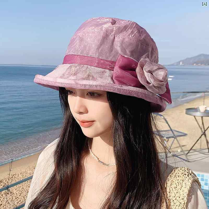 帽子　日除け　日陰 春夏 日よけ 薄手 帽子 日焼け防止 漁師 帽おばあちゃん 通気性 おしゃれ バケット ハット