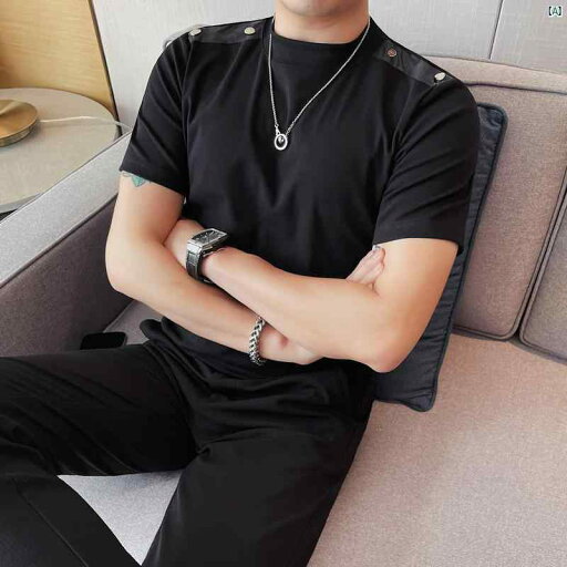 メンズ メンズファッション フォーマル Tシャツ メンズ 半袖 スリムフィット 夏 薄手 伸縮性 トップ メンズ メンズファッション フォーマル Tシャツ メンズ 半袖 スリムフィット 夏 薄手 伸縮性 トップ