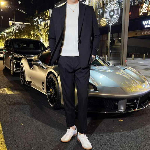メンズ メンズファッション フォーマル スーツ メンズスーツ 韓国 カジュアル ドレス メンズ 2点 個性 メンズ メンズファッション フォーマル スーツ メンズスーツ 韓国 カジュアル ドレス メンズ 2点 個性