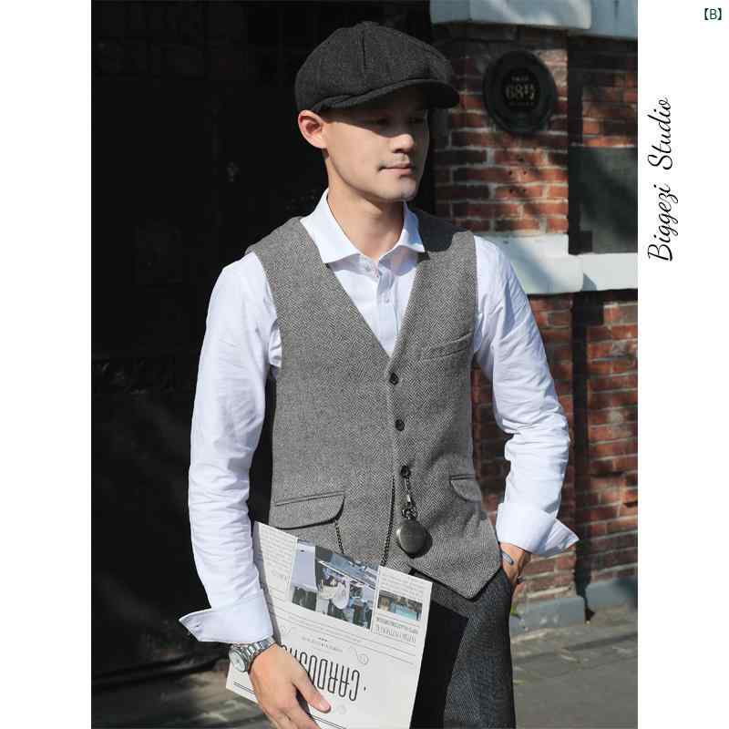 メンズ　ファッション　ユニフォーム　バー 英国 レトロ 秋冬 ヘリンボーン 文学 キャスケット 帽子 ピーキー ブラインダー ズ シェルビー ヤッピー 紳士 八角