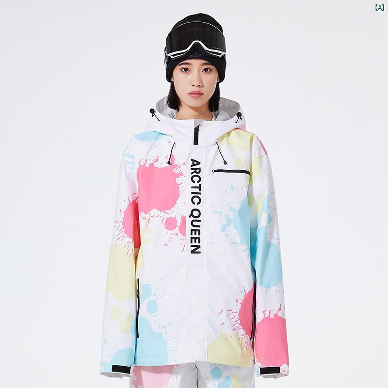 レディース 男性用 スキー スーツ オーバー サイズ 冬用 アウトドア 防水 暖かい スノーボード パンツ