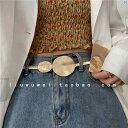 レディースベルト アクセサリー ベルトチェーン オシャレ ファッション小物 個性的 レディース メタル スプリング ベルト 韓国 ファッション マッチング ドレス シャツ セーター 耐久性 ウエスト チェーン ガードル
