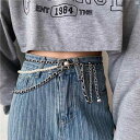 レディースベルト アクセサリー ベルトチェーン オシャレ ファッション小物 個性的 レディース パールチェーンベルト スカート シャツ メタル ウエスト チェーン ベルト アクセサリー 付き 多彩 装飾