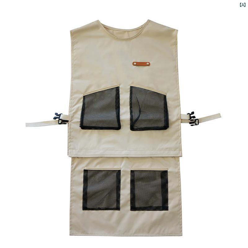 エプロン 作業用 バリスタ ミルクティー ショップ ペット つぎ 服 防水 耐油 レディース 作業着 ロゴ