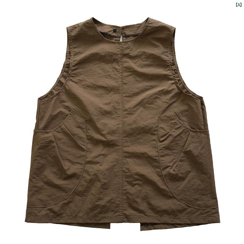 ホーム キッチン ベスト エプロン 防水 ケータリング ベーキング サロン 作業着