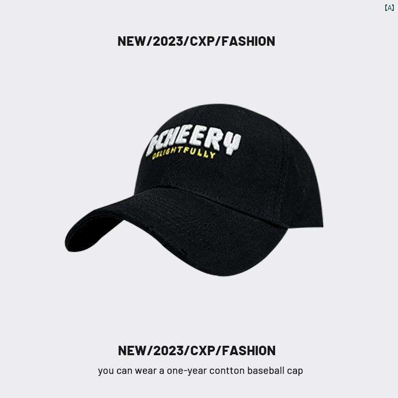 レディース メンズ ファッション小物 かわいい 帽子 手紙 与える BCHERY ベースボールキャップ レディース カジュアル ピーク キャップ 韓国 小柄 ハード トップ 顔 出す