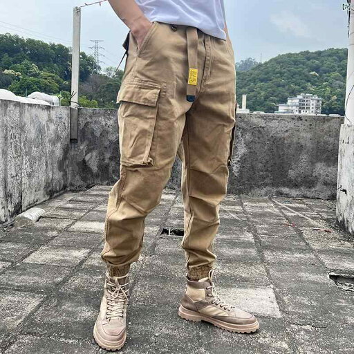 メンズ ファッション パンツ アウトドア アメリカン ハイエンド 品質 アメリカ製 メンズ オーバー オール レッグ パンツ 春秋 コットン カーキ カジュアル メンズ ファッション パンツ アウトドア アメリカン ハイエンド 品質 アメリカ製 メンズ オーバー オール レッグ パンツ 春秋 コットン カーキ カジュアル