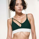 レディース レディース モダン トレーニング 海外 夏美 バック スポーツブラ レディース非対称 サスペンダー プッシュアップ ブラジャー 耐衝撃 フィットネス ウェアラブル ヨガ トップ
