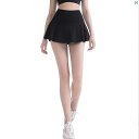 レディース レディース モダン トレーニング 海外 春夏 テニス キュロット レディース スポーツフィットネス スカート 屋外 ランニング 吸汗性 通気性 ショート パンツ プリーツスカートへ 露出 防ぎます