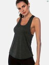 レディース レディース モダン トレーニング 海外 ノースリーブ Tシャツ フィットネス ベスト レディース 夏 オフショルダー U ネック 速乾 スポーツ ベーシック ヨガ