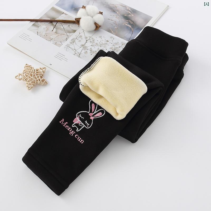 キッズ キッズ用品 子供用品 キッズファッション ガールズ ベルベット レギンス 秋冬 アウターウェア ハイウエスト ベビー 暖かい パンツ 子供用 厚手 ワンピース