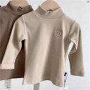 キッズ キッズ用品 子供用品 キッズファッション 男女兼用 ベビー ボトム シャツ ジャー マン ベルベット 秋冬 ハーフ タートル カラー おしゃれ インナーウェア 厚手 長袖 Tシャツ トップス